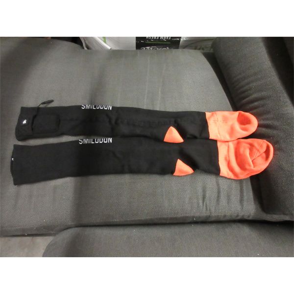 New Smilodon Heated Knee High Socks - XL