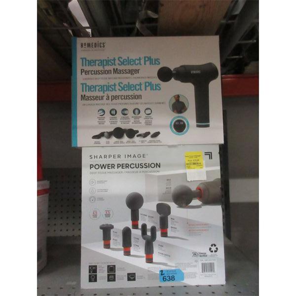 1 Homedics & 1 Sharper Image Massager 