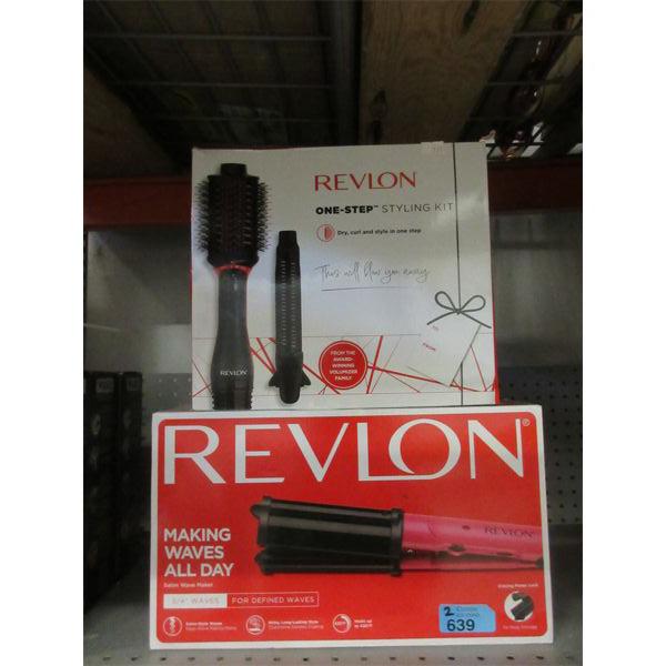 2 Revlon Hair Styling Tools - Customer Returns 