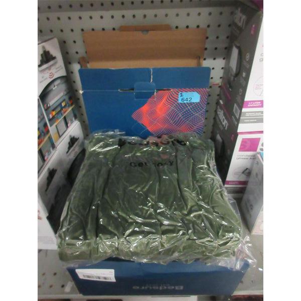 2 New Bedsure Heated/Electric Polar Fleece Throws - Green