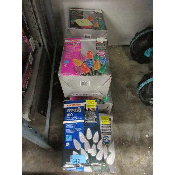 6 Sets of Assorted LED C6 & C9 Lights 