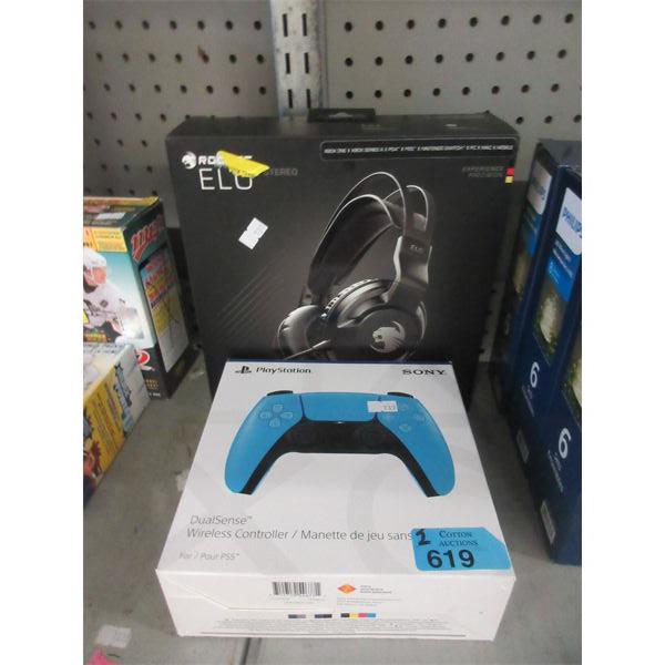 PlayStation DualSense Wireless Controller & Gaming Headset
