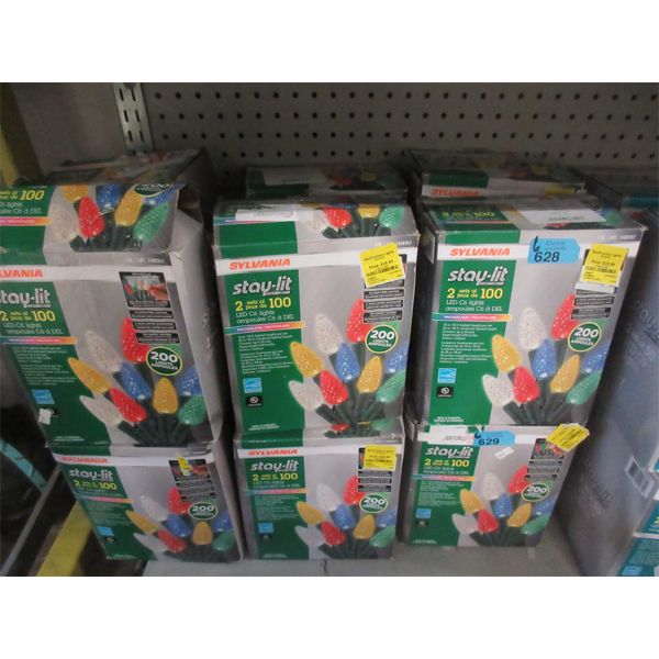 6 Packages Of Sylvania LED C6 Lights