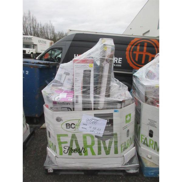 Skid of Assorted Customer Return Merchandise