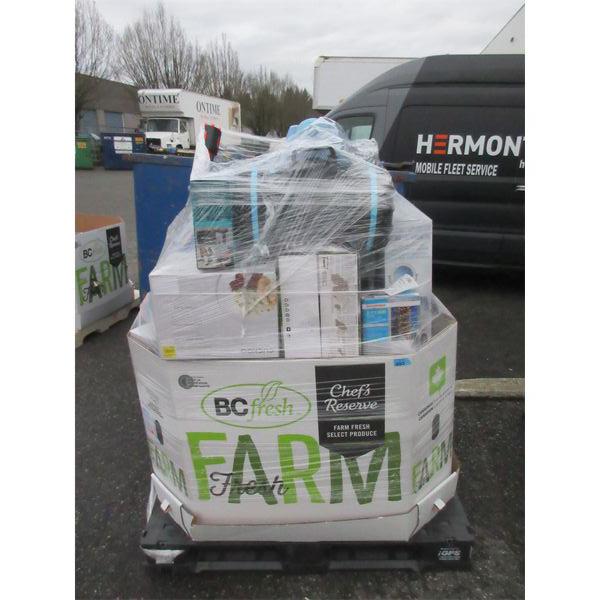 Skid of Assorted Customer Return Merchandise