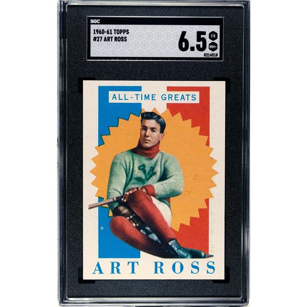 1960-61 Topps #27 Art Ross (SGC 6.5)