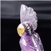 Image 7 : Natural Stone Handcarved Quartz Bird
