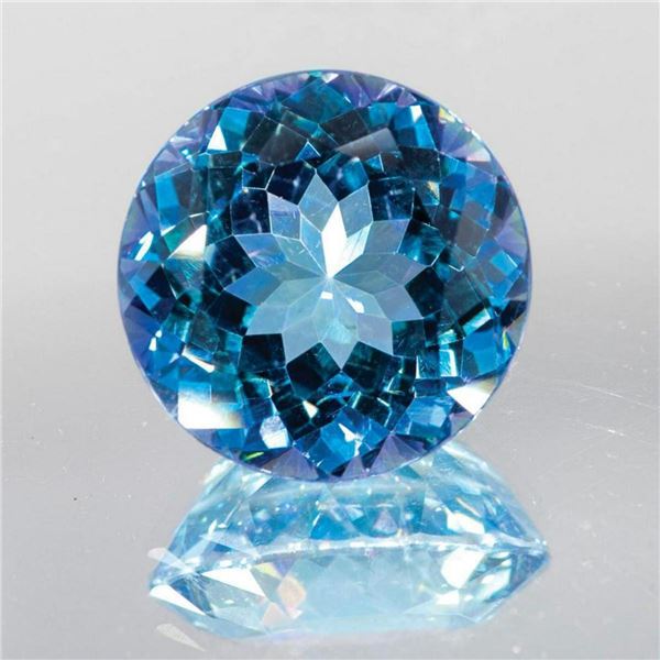 Natural Blue Green Mystic Topaz 15 MM - Flawless