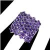 Image 1 : Natural Unheated  Amethyst Ring