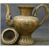 Image 6 : Antique Chinese/Tibetian Bronze Wine/Tea Kettle