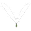Image 2 : Natural Russian Chrome Diopside Necklace