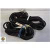 Image 1 : 2 MICROPHONE CABLES