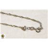 Image 1 : ESTATE STERLING SILVER CHAIN