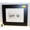 Image 1 : FRAMED SNOWY LANDSCAPE PRINT- 19" X 16"