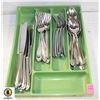 Image 1 : FLATWARE- LOT OF 40+ PIECES ASSORTED