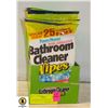 Image 1 : 5 PACKS OF NON ABRAISIVE BATHROOM CLEANER WIPES