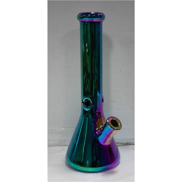 NEW 14" OIL SLICK BEAKER BONG