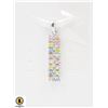 Image 1 : #230-MULTI-COLOUR CZ & TOPAZ PENDANT