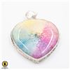 Image 1 : #273-NATURAL RAINBOW SOLAR QUARTZ PENDANT