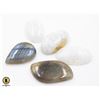 Image 1 : #92- NATURAL LABRADORITE & MOONSTONE 119.00CT