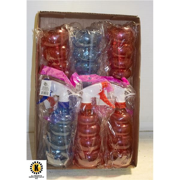 FLAT OF NEW WATER SPRAY BOTTLES