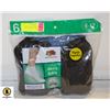 Image 1 : ANKLE SOCKS BLACK 6-12 SIZE 6-PACK FRUIT OF THE