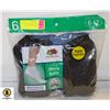 Image 1 : ANKLE SOCKS BLACK 6-12 SIZE 6-PACK FRUIT OF THE