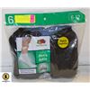 Image 1 : ANKLE SOCKS BLACK 6-12 SIZE 6-PACK FRUIT OF THE
