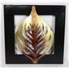 Image 1 : 12" X 12" METAL ON WOOD WALL ART