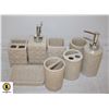 Image 1 : FLAT OF 2 SETS OF BATHROOM SUPPLY HANDERS