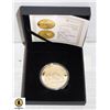 Image 1 : GOLD PLATED ONE OUNCE THE PERTH