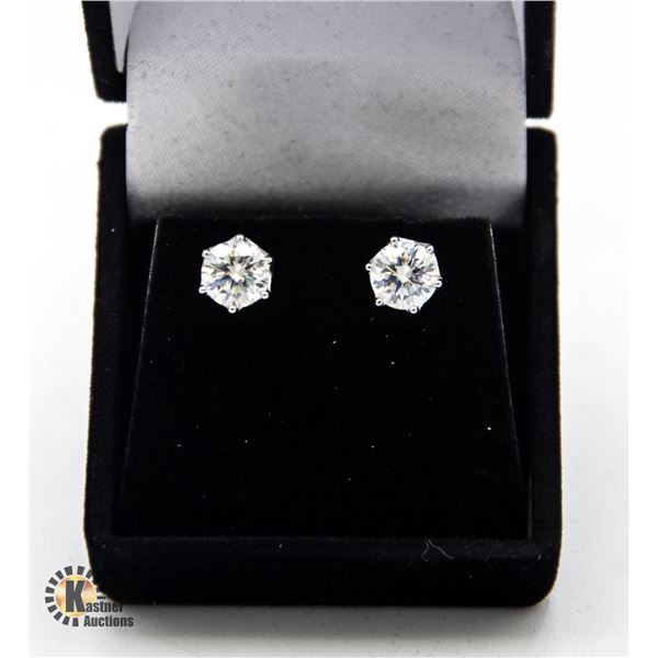 #654-GRA CERTIFIED 2.00 CT MOISSANITE