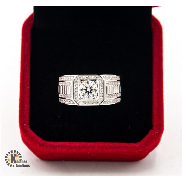 #660- GRA CERTIFIED 1.0 CARAT MOISSANITE