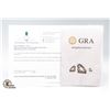 Image 3 : #660- GRA CERTIFIED 1.0 CARAT MOISSANITE