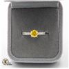 Image 1 : #658-GRA CERTIFIED YELLOW 1.00 CARAT