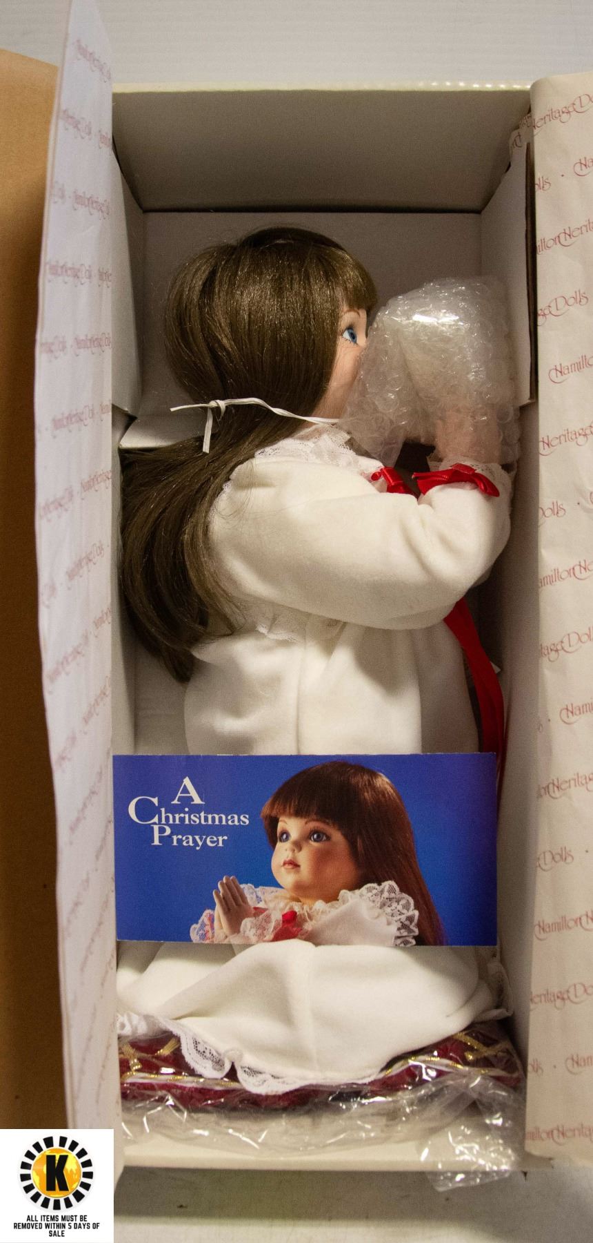 The Hamilton Collection Apollo THE HAMILTON COLLECTION PORCELAIN COLLECTABLE DOLL