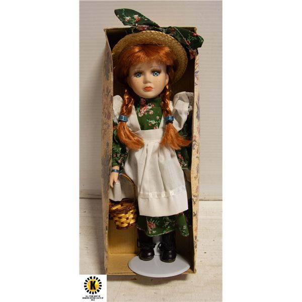 COLLECTIBLE PORCELAIN DOLL IN BOX