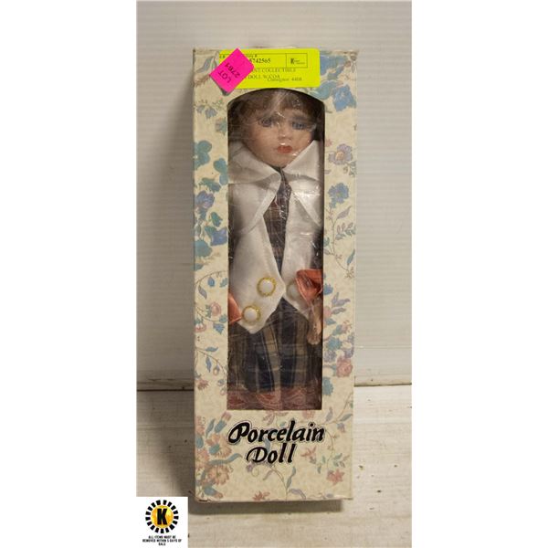 COLLECTIBLE PORCELAIN DOLL IN BOX