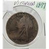 Image 2 : 27)  VICTORIAN BRITISH 1897 LARGE PENNY.