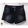 Image 1 : MI JEANS BRAND DENAM BEJEWELED SHORT SHORTS SIZE 7