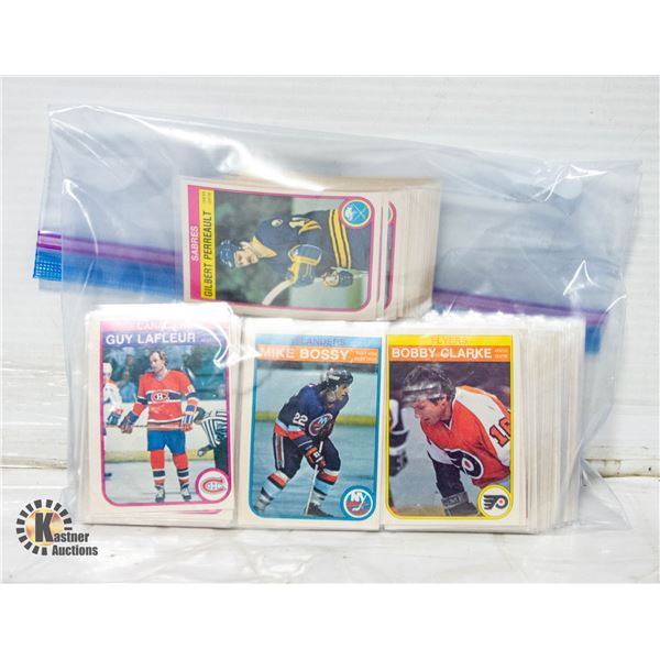 OPC 1982-83 194 HOCKEY CARDS