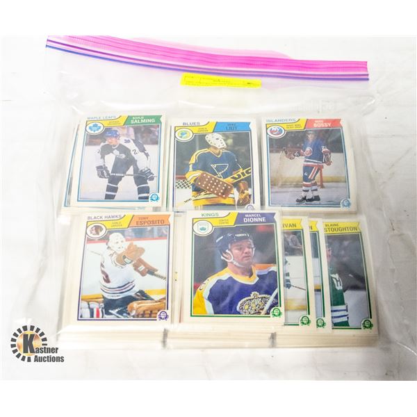 OPC 1983-84 298 HOCKEY CARDS NO DUPLICATES