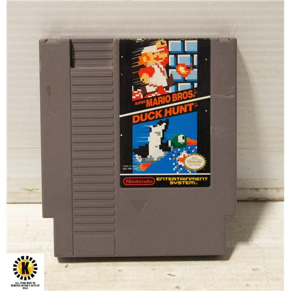 NINTENDO NES GAME DUCK HUNT/