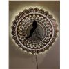 Image 2 : BUDDHA ROUND METAL WALL ART WITH LED LIGHTS