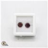 Image 1 : #124-UNHEATED DARK RED GARNET GEMSTONE  2.80CT