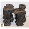 Image 1 : 4 ANTIQUE CAST IRON CLAW FOOT LEGS FOR FURNITURE