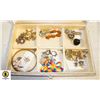 Image 1 : ESTATE TREASURE BOX WITH VINTAGE ESTATE JEWELRY