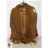 Image 1 : SIZE LARGE VINTAGE FRINGE CONCH COAT