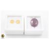 Image 1 : #176-HEATED YELLOW SAPPHIRE 3.25CT & RUBY 11.20CT