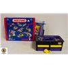 Image 1 : MECCANO BUILDING SET WITH INSTRUCTION BOOKS